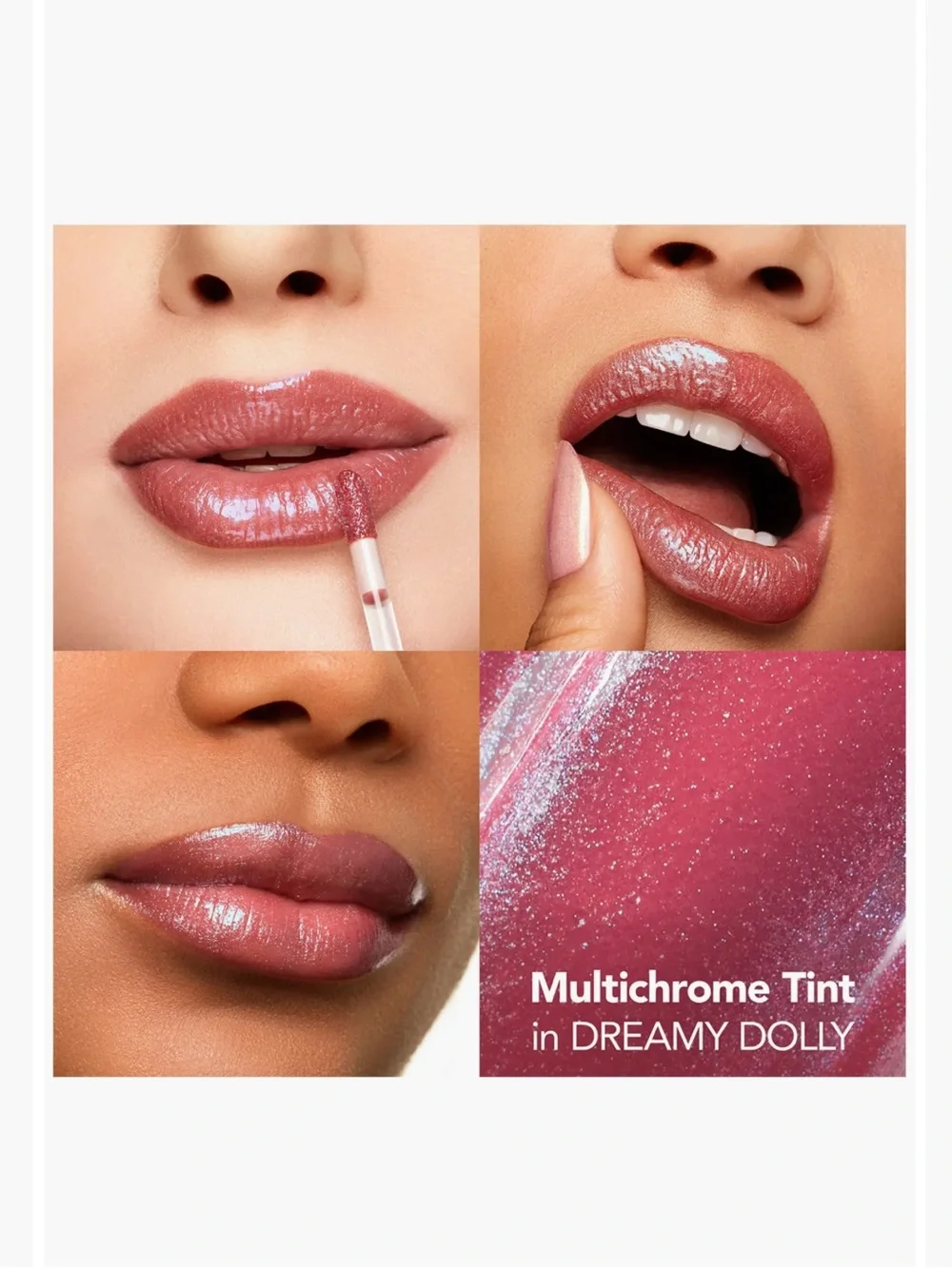 New! Buxom Multichrome Lip Tint in Dreamy Dolly